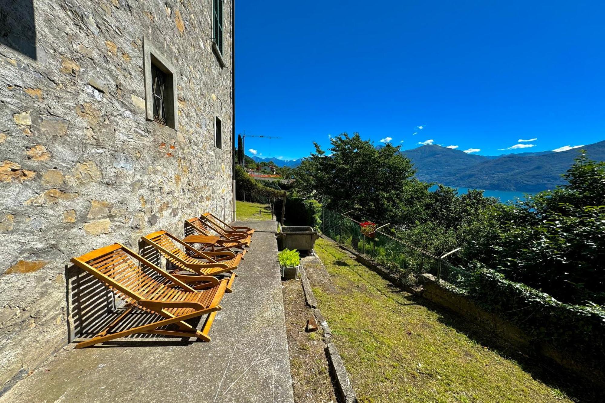 Casa Di Pietra Menaggio Villa Eksteriør billede